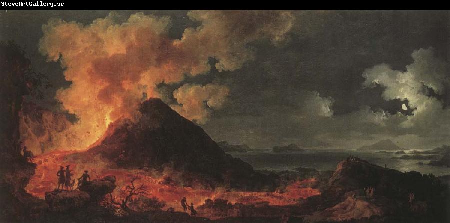 Pierre-Jacques Volaire Eruption of Mount Vesuvius